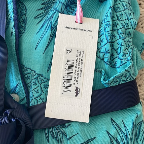 Vineyard Vines Women’s Super-Soft Printed Knit Pajama Set NWT Size M - Picture 5 of 9